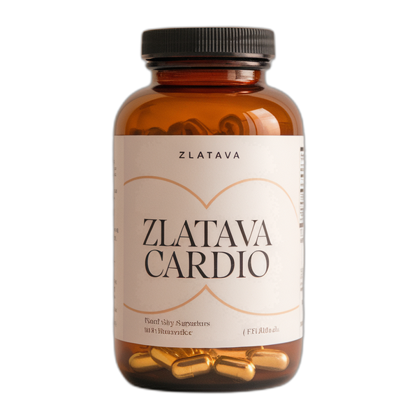 Zlatava Cardio - премиум хранителна добавка за ежедневна сърдечна грижа